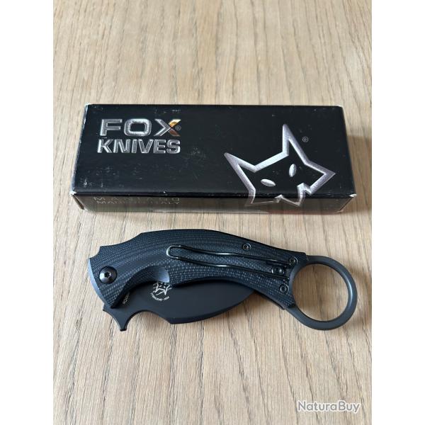 Fox Black Bird Bastinelli FX-591 Black karambit