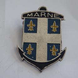 Insigne  d'un Batiment de la Marine Nationale