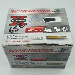 150 MUNITIONS WINCHESTER  CAL.22 WIN MAG