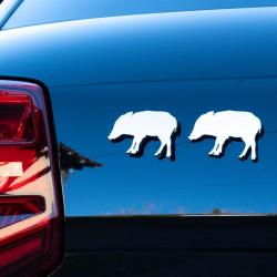 LOGO ALU 3D MARCASSIN - HV DVPT