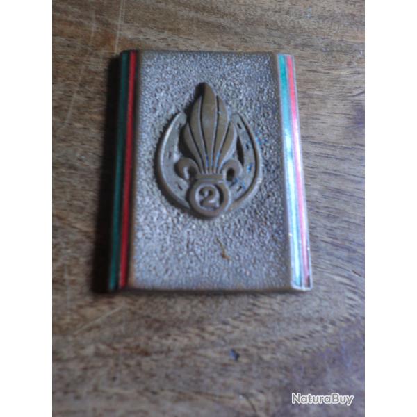 insigne 2 rgiment lgion  trangere  d infanterie  / drago paris