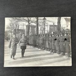 Photo vue de Berlin, défilé d'Adolf HITLER.