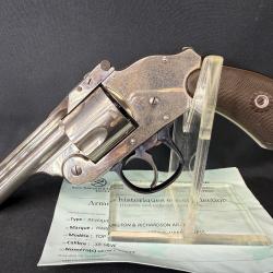 SUPERBE HARRINGTON RICHARDSON TOP BREAK AUTO EJECTING HAMMERLESS cal. 38sw