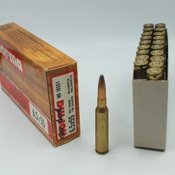 BOITE DE 20MUNITIONS NORMA CAL.6.5X55