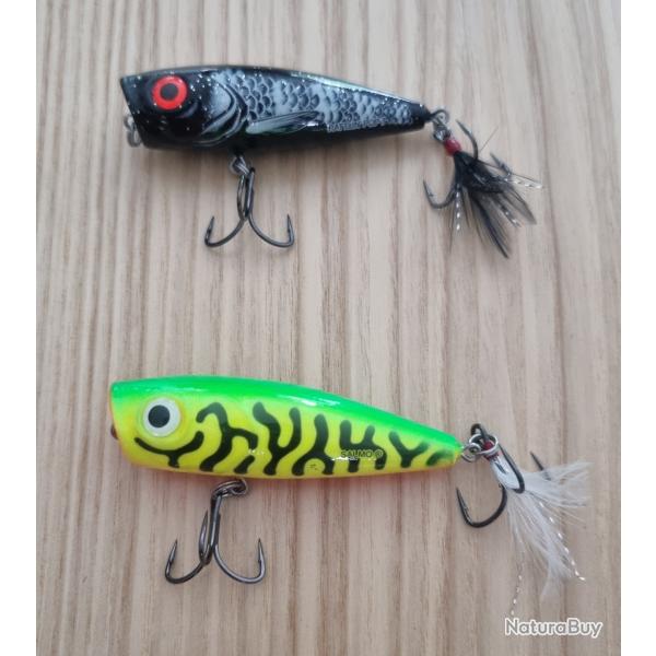 Lot leurres durs flottants salmo