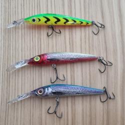 Lot leurres durs Salmo