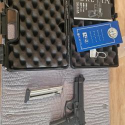 PA BERETTA 22LR CAT B type 92  FS NOIR 1 CHARGEUR DE 15 COUPS