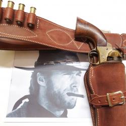 HOLSTER et CEINTURON "EASTWOOD" (entreprise artisanale française)