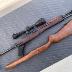 Ruger Mini-14 série 188 (.223 Rem / 5.56 OTAN) - Folding stock Samson + accessoires