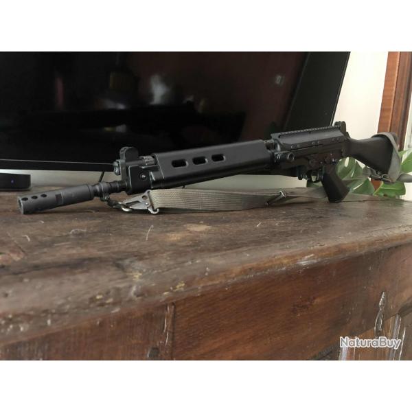 FAL DS Arms SA58, mtrique, 308W. 7.62x51, Canon 16 pouces/41cm.