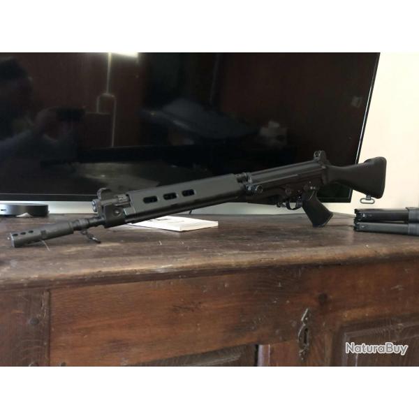 FAL DS Arms SA58, métrique, 308W. 7.62x51, Canon 16 pouces/41cm.