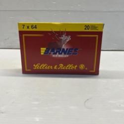 Cartouches Sellier & Bellot calibre 7X64 BARNES X20