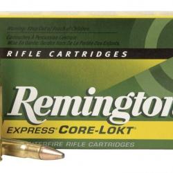 Cartouche Remington calibre 308WIN 180grs 11.7g x20