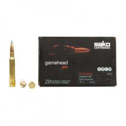 Cartouche SAKO GAMEHEAD PRO TSP calibre 30-06 sptg 165grs x20