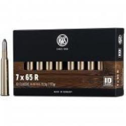 Cartouche RWS calibre 7X65R ID 11.5g 177grs x20