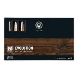 Cartouche RWS calibre 7MM REM MAG Evolution 10.3g 159grs x20