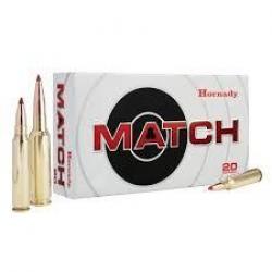 Cartouche HORNADY calibre 6.5 CREEDMOOR 140grs ELD MATCH x20