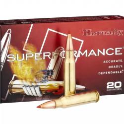 Cartouche HORNADY calibre 338WM 225grs SST SPF x20