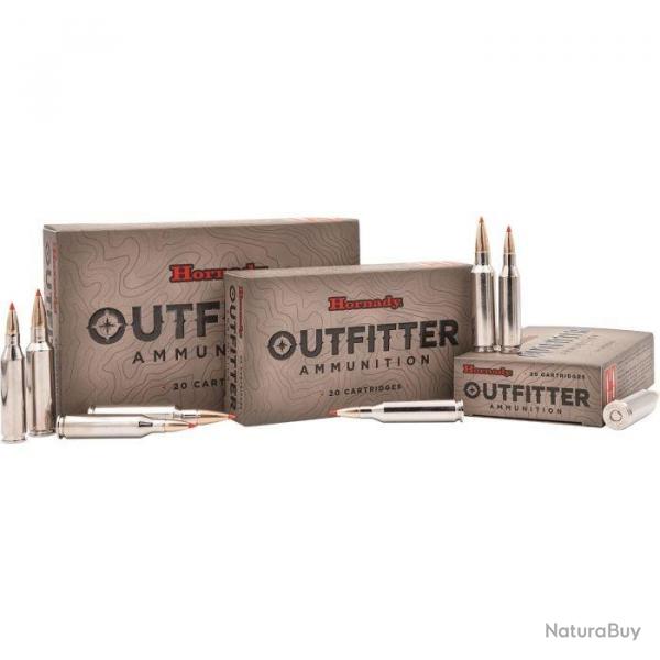 Cartouche HORNADY calibre 30-06 180grs GMX S x20