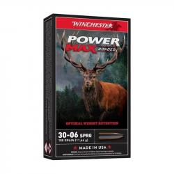 CARTOUCHES WINCHESTER 30-06 180GR POWER MAX BONDED x20