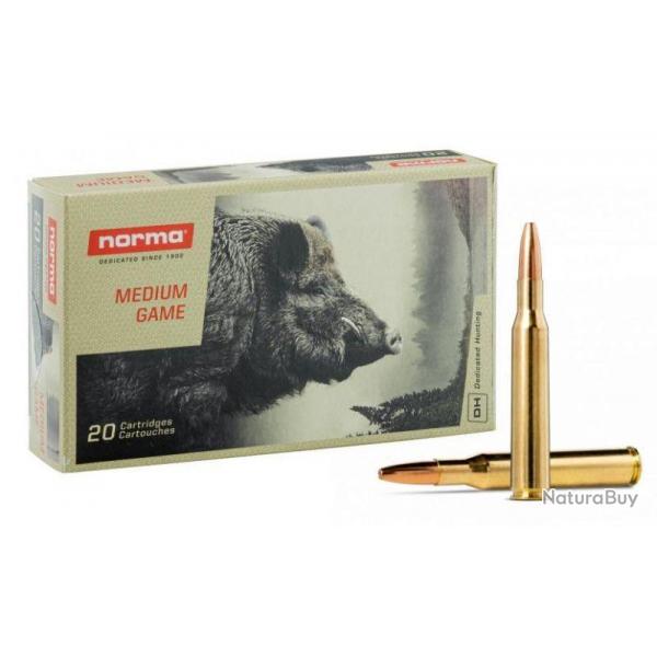 CARTOUCHES NORMA calibre 7X65R VULKAN11g 170grs x20