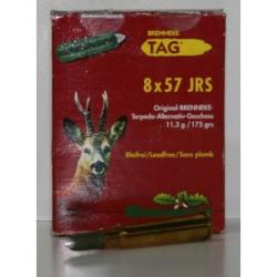 CARTOUCHES BRENEKKE calibre 8X57 JRS 11.3g 175grs x10