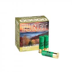 CARTOUCHES TUNET calibre 16/70mm BJ FRANCE CHASSE 32g n°8 x25