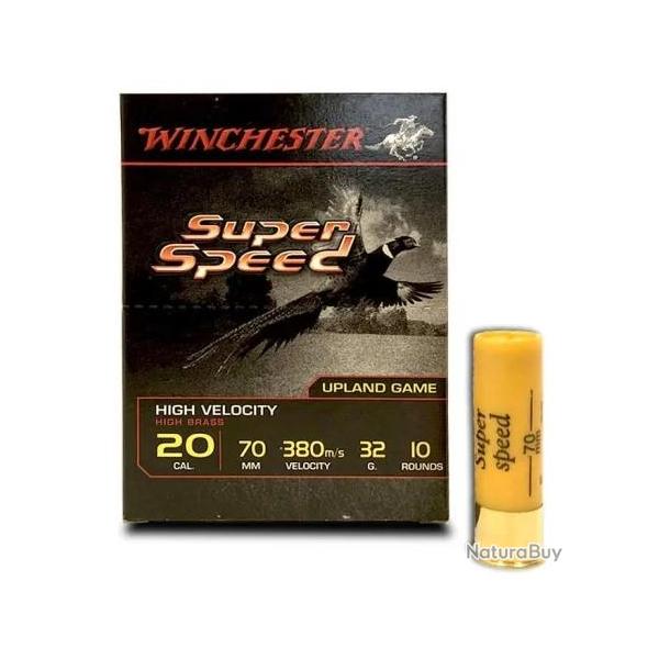 CARTOUCHE WINCHESTER Calibre 20/70mm SUPER SPEED 32G n86 x10