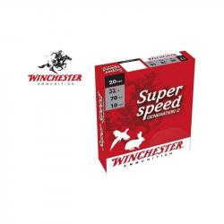CARTOUCHE WINCHESTER Calibre 20/70 SUPER SPEED 32G n°7 x10