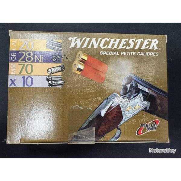 CARTOUCHES WINCHESTER SPECIAL calibre 20/70 n7 x10