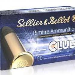 CARTOUCHE SELLIER&BELLOT CALIBRE 22LR X50