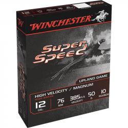 CARTOUCHES WINCHESTER SUPER SPEED calibre 12/76 n°2 50g x10