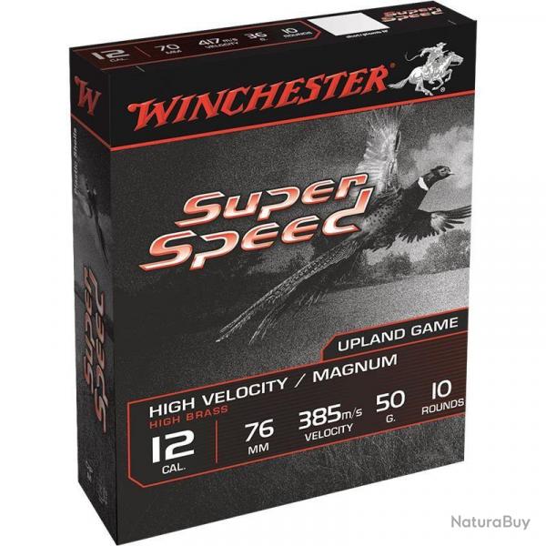 CARTOUCHES WINCHESTER SUPER SPEED calibre 12/76 n2 50g x10
