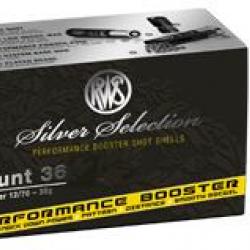 CARTOUCHE RWS SILVER SELECTION HUNT 36G calibre 12/70 N°2 x10