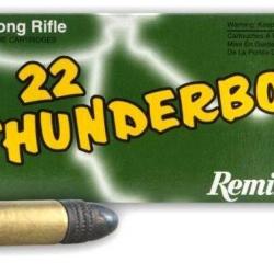 CARTOUCHES REMINGTON THUNDERBOLT HV CALIBRE 22LR X 50
