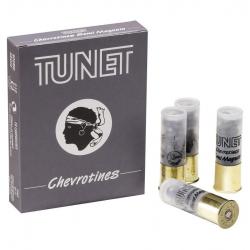 CARTOUCHES TUNET CHEVROTINE SEMI MAGNUM calibre 12/70 12grs bg x10