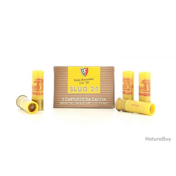 CARTOUCHE FIOCCHI SLUG 24 CAL:20/67 X5