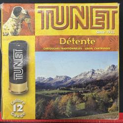 CARTOUCHES TUNET DETENTE Calibre 12/67 32g N°10 x25