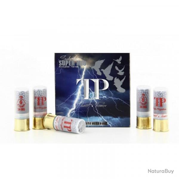 CARTOUCHE TUNET SUPER MIGRATION calibre 12/70 34g bourre grasse n4 x25
