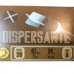 CARTOUCHES TUNET DISPERSEUR calibre 20/67 24g n°8 x10