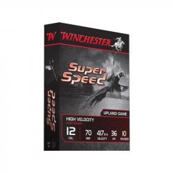 CARTOUCHES WINCHESTER SUPER SPEED calibre 12/70 36g bourre jupe n°2 x10