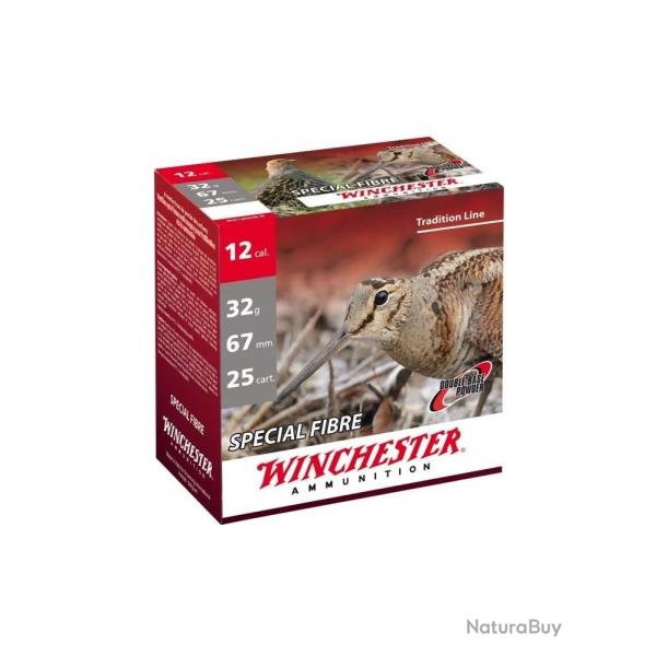 CARTOUCHES WINCHESTER SPECIAL fibre calibre 12/67 32g bj n9 x25