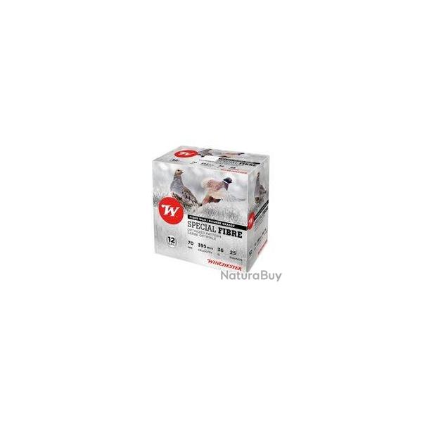 CARTOUCHES WINCHESTER SPECIAL FIBRE calibre 12/70 36g BG n5 x25