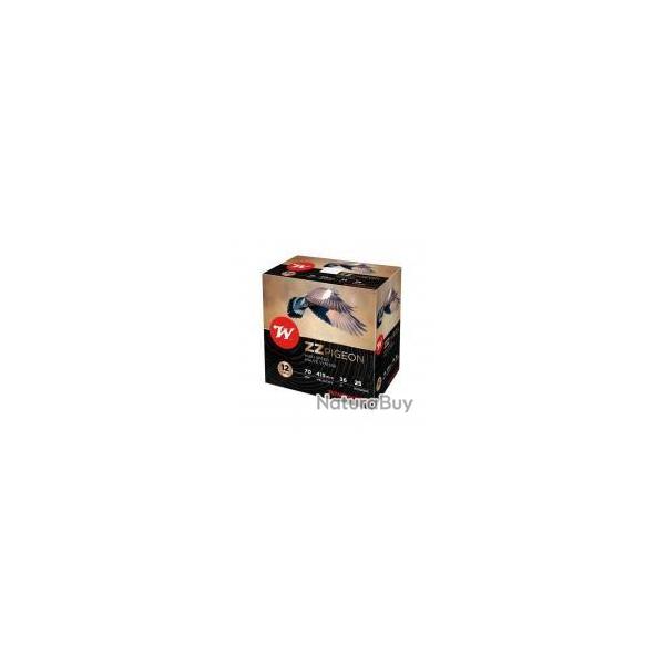 CARTOUCHE WINCHESTER ZZ calibre 12 70 36g BJ x25