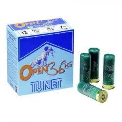 CARTOUCHES TUNET OPEN 36g BG calibre 12/70 N°9 x25