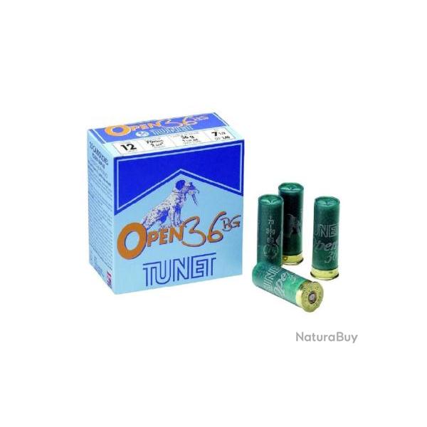 CARTOUCHES TUNET OPEN 36g BG calibre 12/70 N9 x25