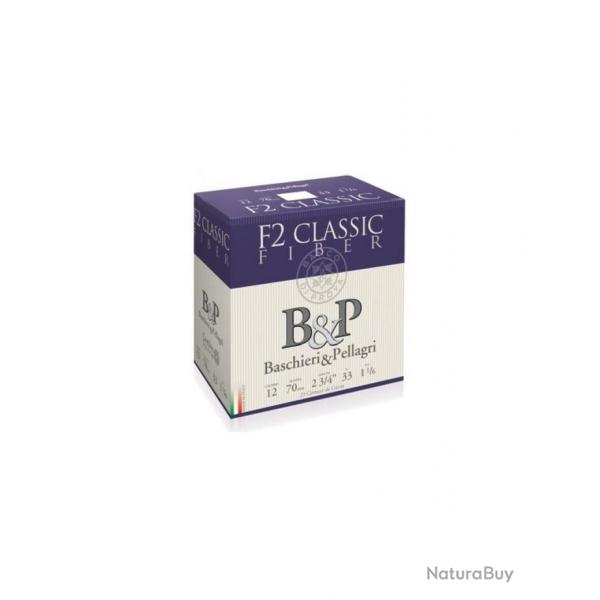 CARTOUCHE B&P classic fiber calibre 12/70 33g bg n8 x25
