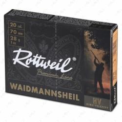 CARTOUCHE ROTTWEIL WAIDMANNSHE calibre 12/70 36g n°2 x10