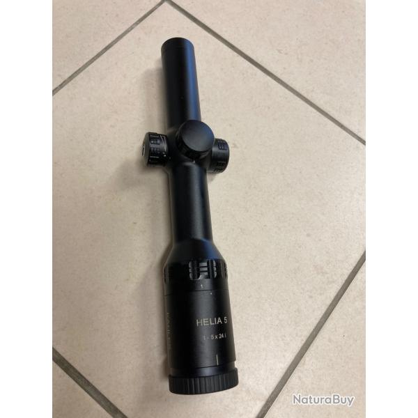 Vends lunette de battue KAHLES HELIA 1-5x24i SR