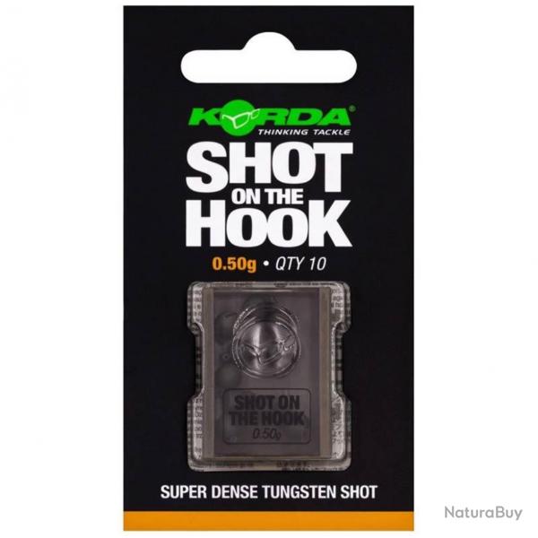 Plomb Korda Shot On The Hook shot on the hook 0,5gr